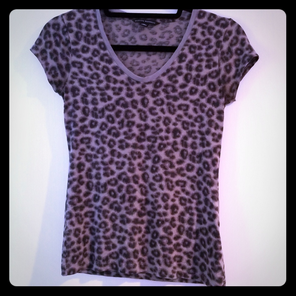 Leopard Print Tee